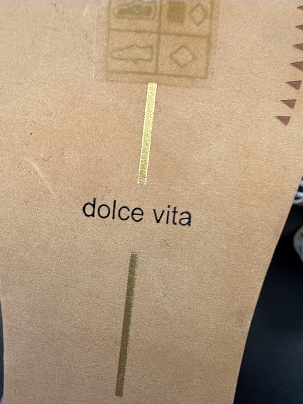 Dolce Vita Black and Cream Woven Double-Strap Mules - Picture 7 of 10